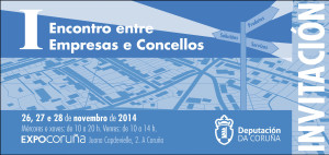 Invitación encontro Empresas e  Concellos