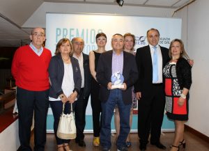 Premiados, familiares e membros Asetem