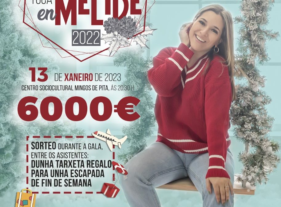 A XXIV campaña de Nadal de ASETEM – CCA ‘Este ano toca en Melide’ repartirá 6.000 euros en premios
