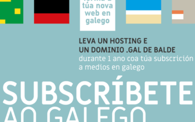 A Asociación de Medios en Galego, dinahosting e PuntoGal volven a unirse polo Día das Letras Galegas e de Internet