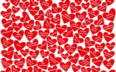 Asetem lanza a campaña “O amor está no comercio local” para promover as compras do 1 ao 12 de febreiro