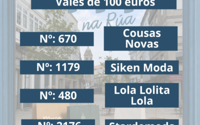 Números premiados Mercamelide na Rúa